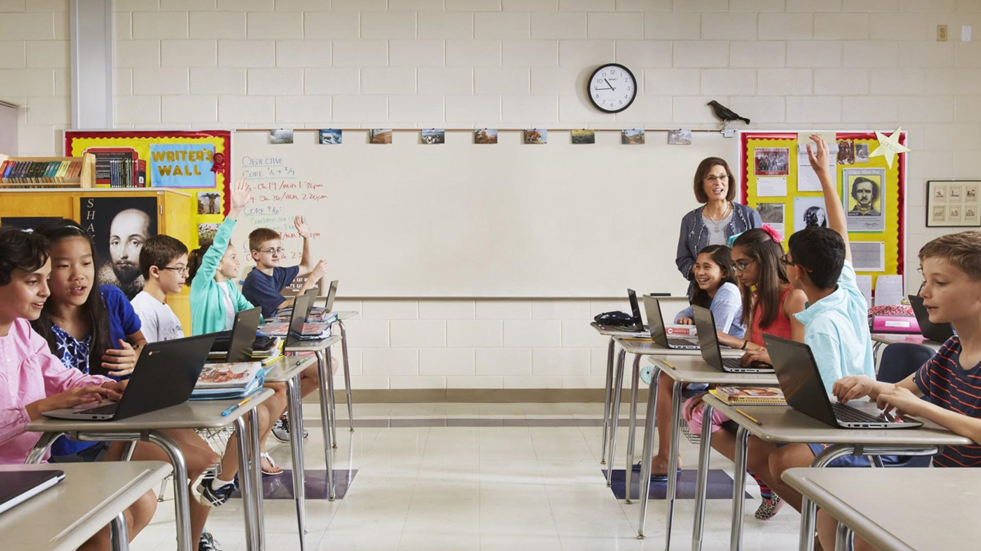 Watching writing evolve in Google Chromebook Classroom Toucan Computing